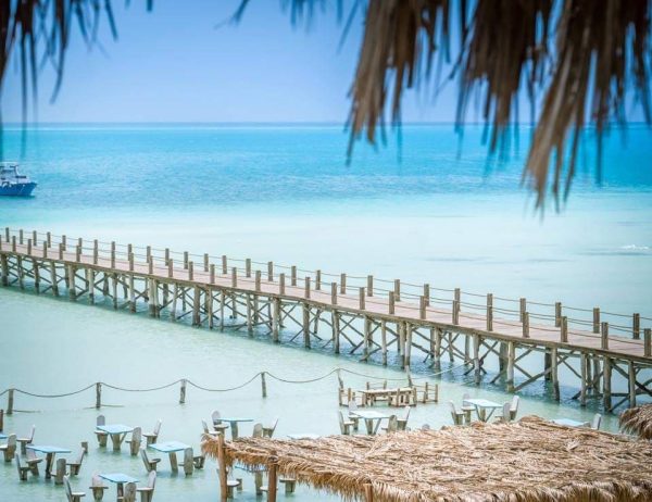 Orange bay from Hurghada